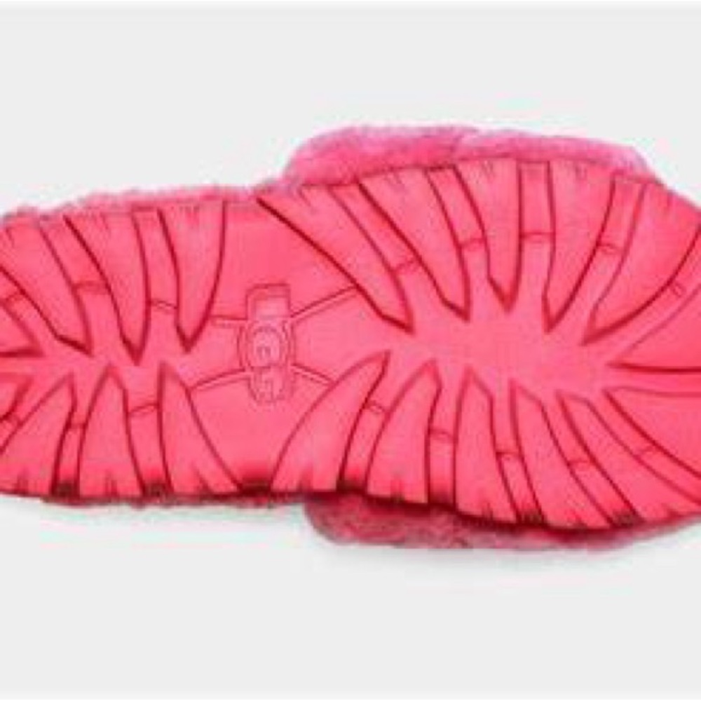 UGG Colette Curly Pink Slide Sandals Size 8 NIB - Picture 6 of 6